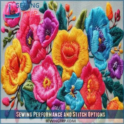 Sewing Performance and Stitch Options