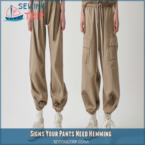 Signs Your Pants Need Hemming