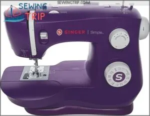 SINGER 3337 Purple Mechanical Sewing