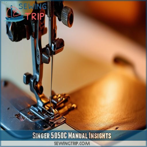 Singer 5050C Manual Insights