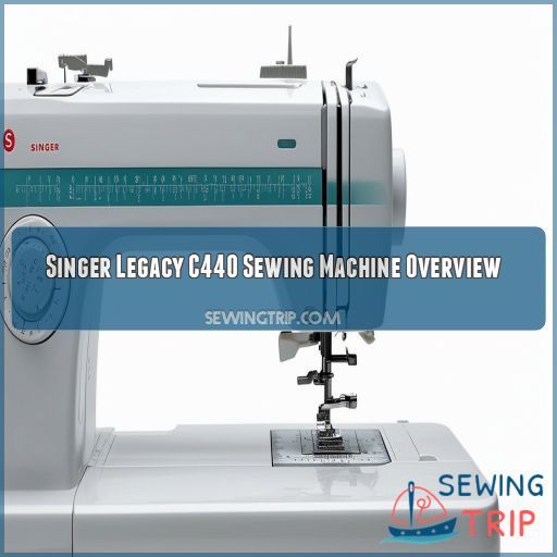 Singer Legacy C440 Sewing Machine Overview