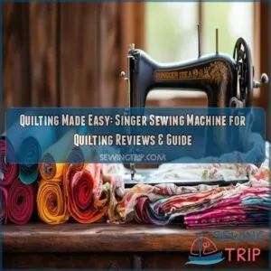 Singer sewing machine for quilting