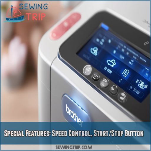 Special Features: Speed Control, Start/Stop Button