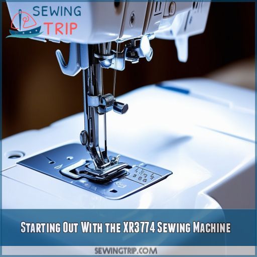 Starting Out With the XR3774 Sewing Machine