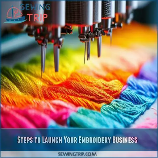 Steps to Launch Your Embroidery Business