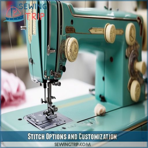 Stitch Options and Customization