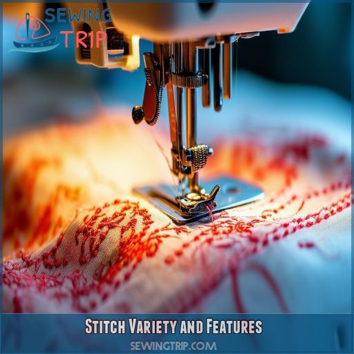 Stitch Variety and Features