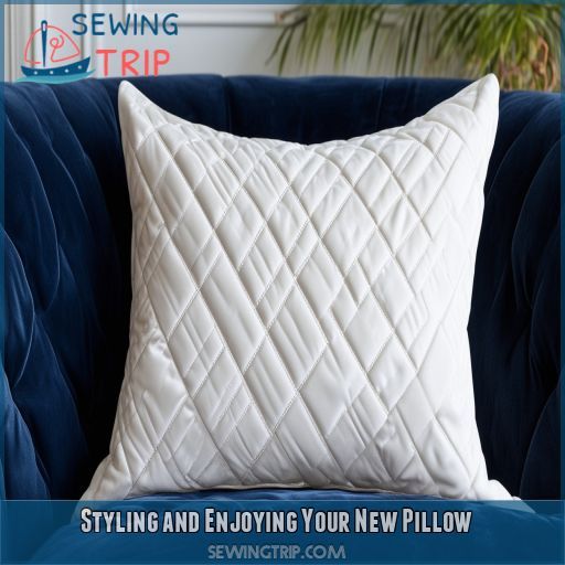 Styling and Enjoying Your New Pillow