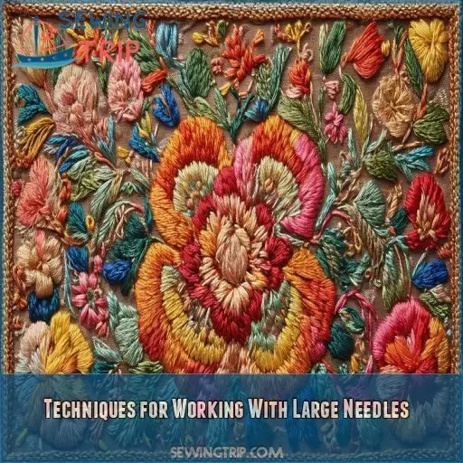 Techniques for Working With Large Needles