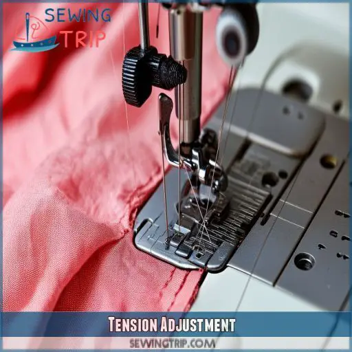 Tension Adjustment Tension Adjustment