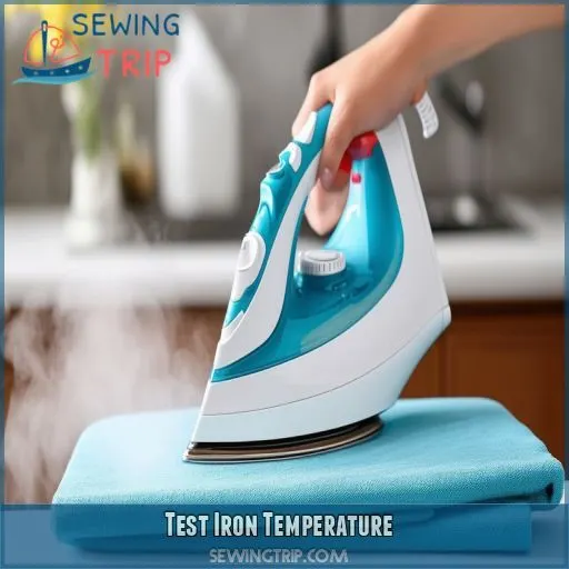 Test Iron Temperature