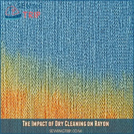 The Impact of Dry Cleaning on Rayon