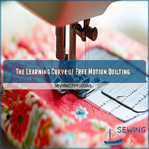 The Learning Curve of Free Motion Quilting
