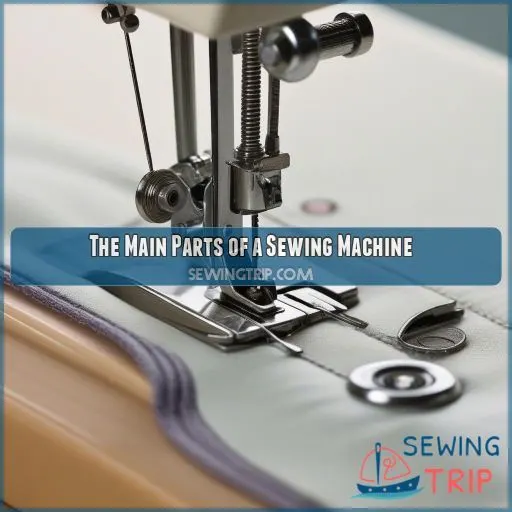 The Main Parts of a Sewing Machine