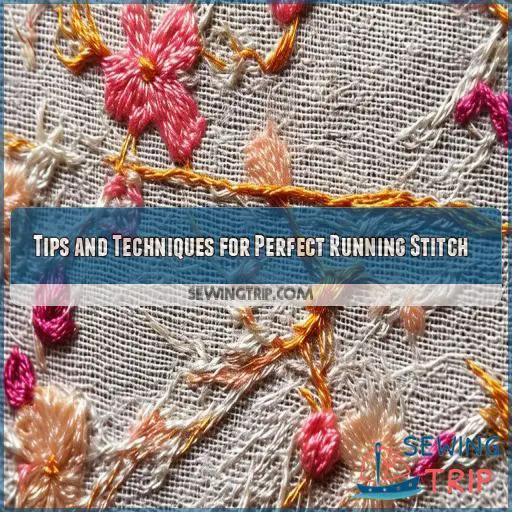 Tips and Techniques for Perfect Running Stitch