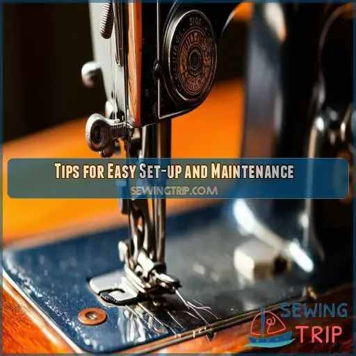 Tips for Easy Set-up and Maintenance