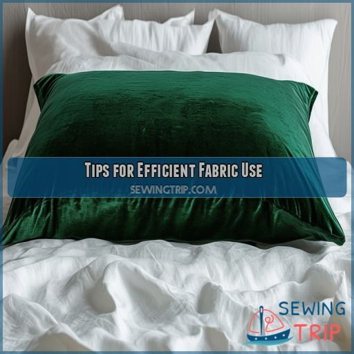 Tips for Efficient Fabric Use