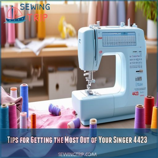 Tips for Getting the Most Out of Your Singer 4423