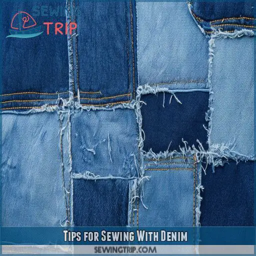 Tips for Sewing With Denim