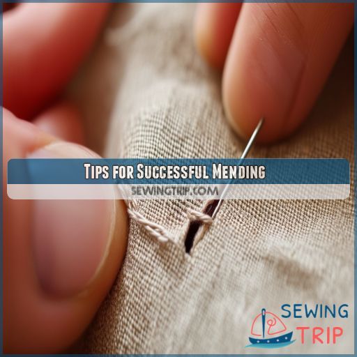 Tips for Successful Mending