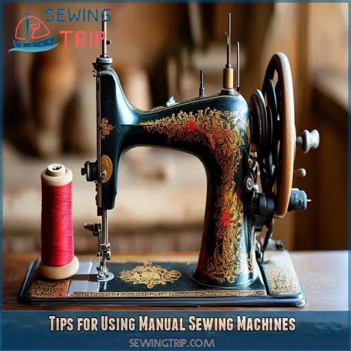 Tips for Using Manual Sewing Machines
