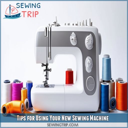 Tips for Using Your New Sewing Machine