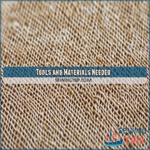 Tools and Materials Needed Tools and Materials Needed