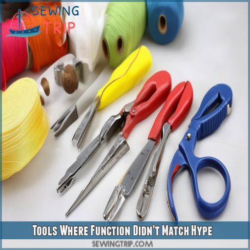Tools Where Function Didn't Match Hype Tools Where Function Didn't Match Hype