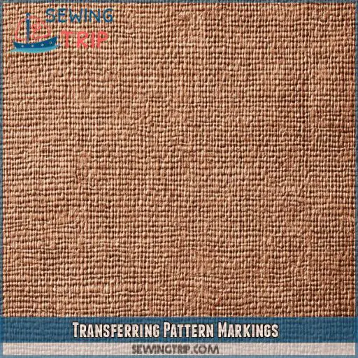 Transferring Pattern Markings