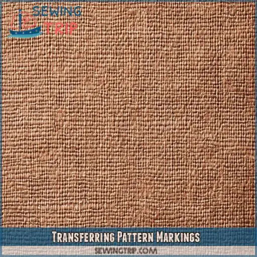 Transferring Pattern Markings