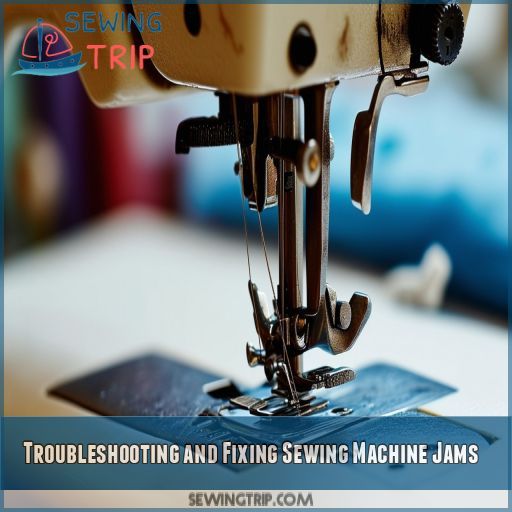 Troubleshooting and Fixing Sewing Machine Jams