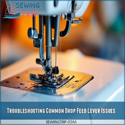 Troubleshooting Common Drop Feed Lever Issues Troubleshooting Common Drop Feed Lever Issues