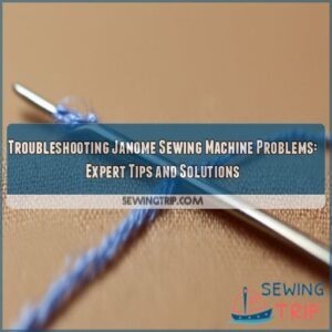troubleshooting janome sewing machine problems