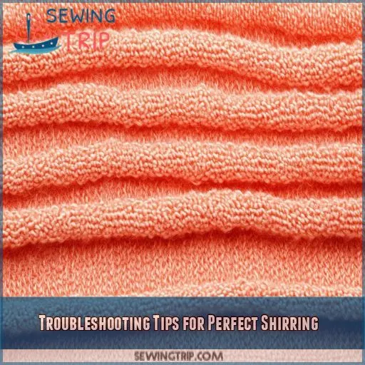 Troubleshooting Tips for Perfect Shirring