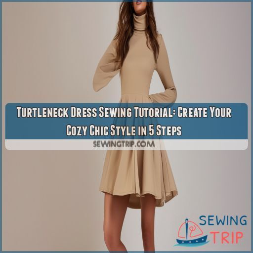 turtleneck dress sewing tutorial turtleneck dress sewing tutorial