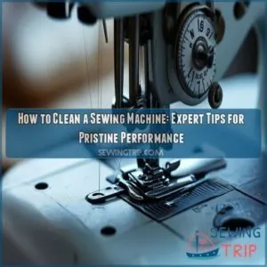 tutorialshow to clean a sewing machine