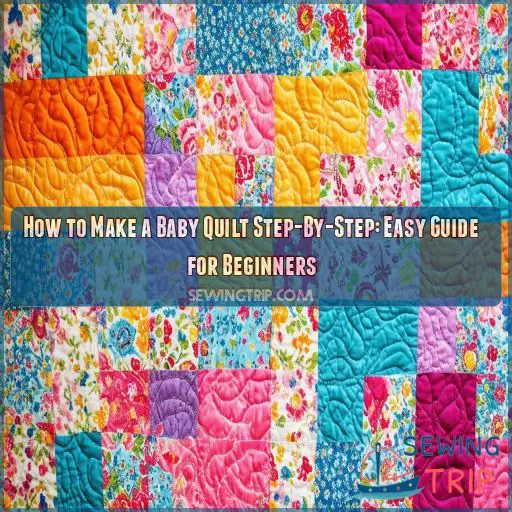 tutorialshow to make a baby quilt