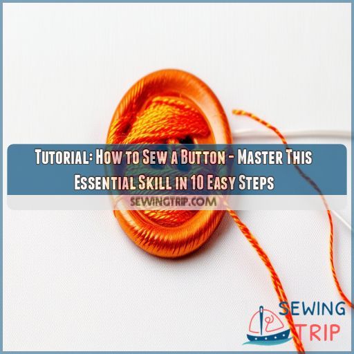 tutorialshow to sew a button