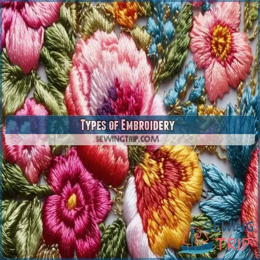 Types of Embroidery