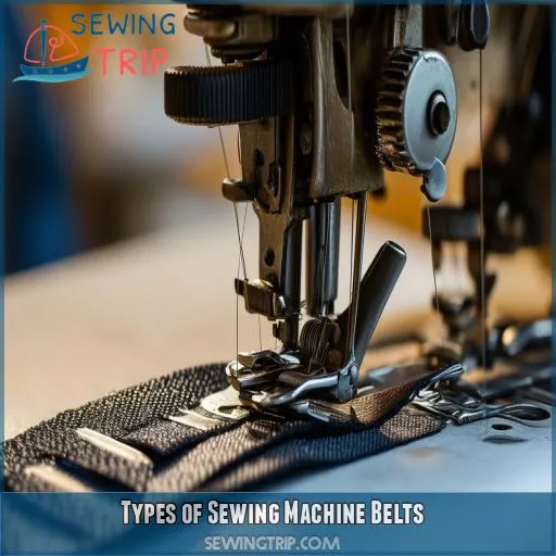 Types of Sewing Machine Belts