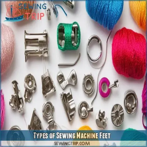 Types of Sewing Machine Feet