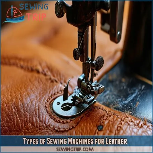 Types of Sewing Machines for Leather