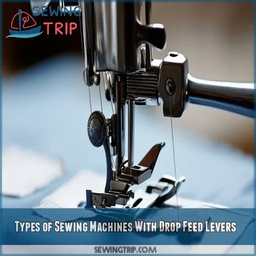 Types of Sewing Machines With Drop Feed Levers