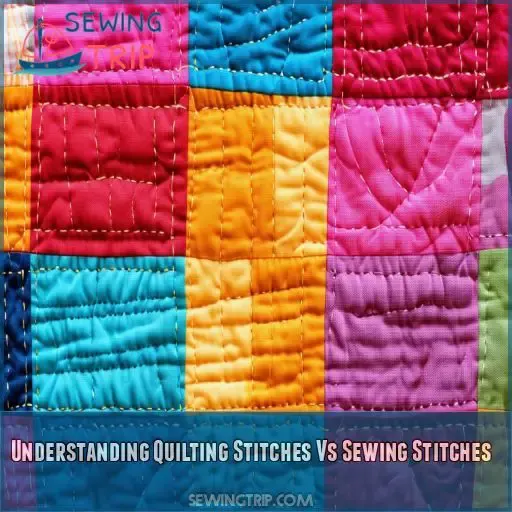 Understanding Quilting Stitches Vs Sewing Stitches