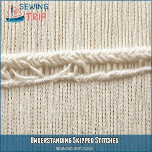 Understanding Skipped Stitches