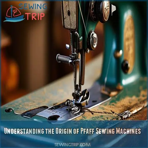 Understanding the Origin of Pfaff Sewing Machines