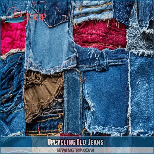 Upcycling Old Jeans