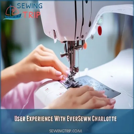 User Experience With EverSewn Charlotte