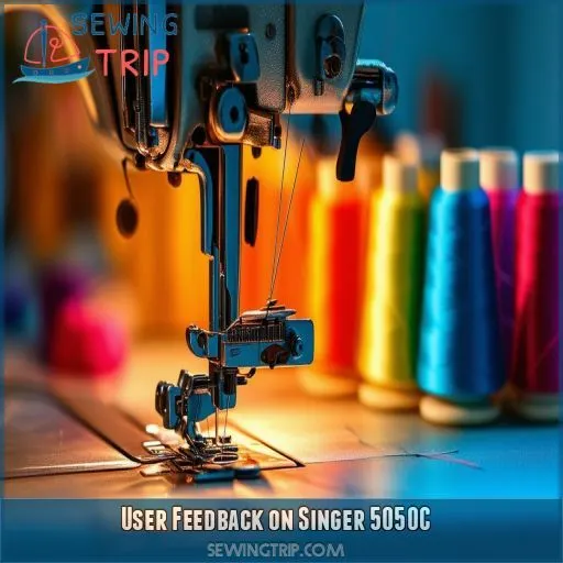 User Feedback on Singer 5050C