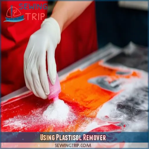 Using Plastisol Remover